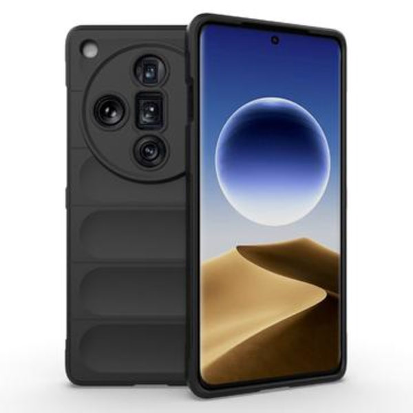 Oppo Find X7 Ultra Rugged Series TPU-skal - Svart Svart