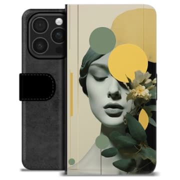 iPhone 16 Pro Premium Plånboksfodral - Vintage Stämning Animerad