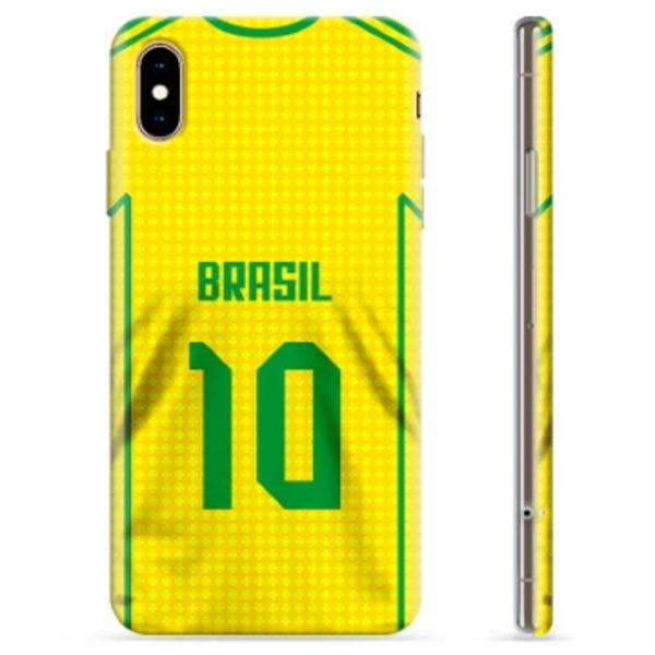 iPhone XS Max TPU-Skal - Brasilien Animerad