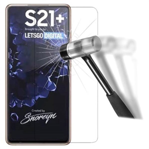 Samsung Galaxy S21+ 5G Härdat Glas Skärmskydd - 9H - 0.3mm... Genomskinlig