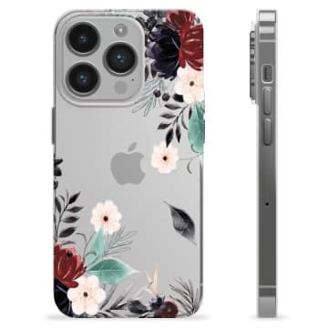 iPhone 14 Pro TPU-Skal - Höstblommor Animerad