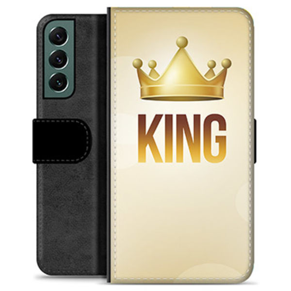 Samsung Galaxy S22+ 5G Premium Plånboksfodral - Kung Animerad