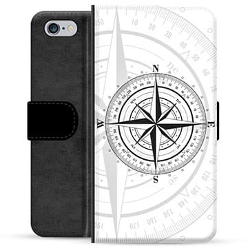 iPhone 6 / 6S Premium Plånboksfodral - Kompass Animerad