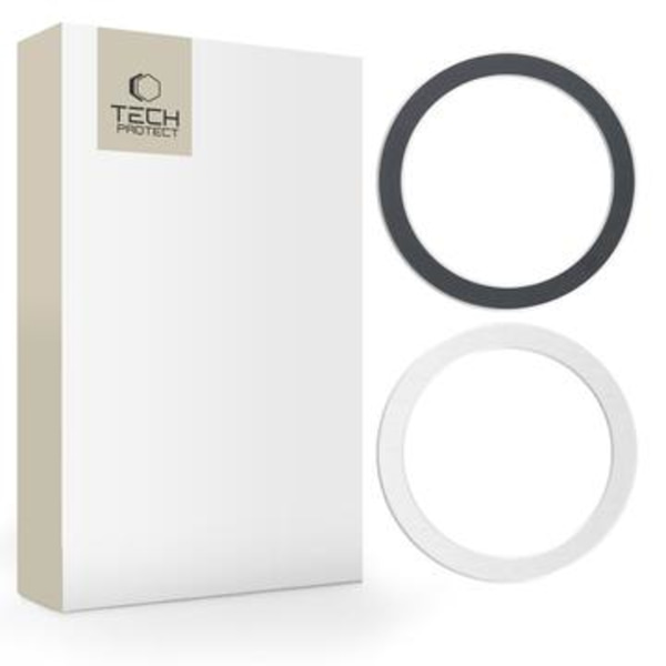 Tech-Protect MagMat MagSafe Universell Magnetring - 2-pack -... Tvåfärgad