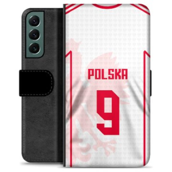 Samsung Galaxy S22+ 5G Premium Plånboksfodral - Polen Animerad