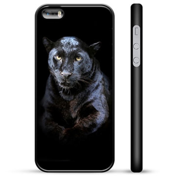 iPhone 5/5S/SE Skyddsskal - Svart Panter Animerad