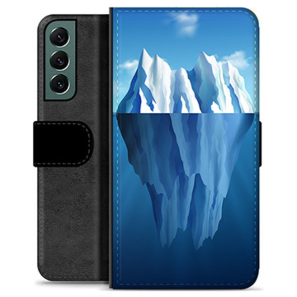 Samsung Galaxy S22+ 5G Premium Plånboksfodral - Isberg Animerad