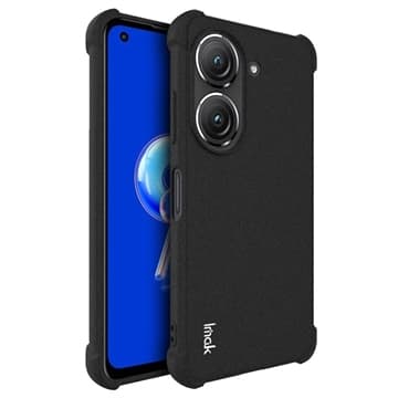Imak Drop-Proof Asus Zenfone 9 TPU-skal - Svart Svart
