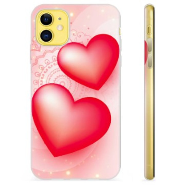 iPhone 11 TPU-Skal - Kärlek Animerad