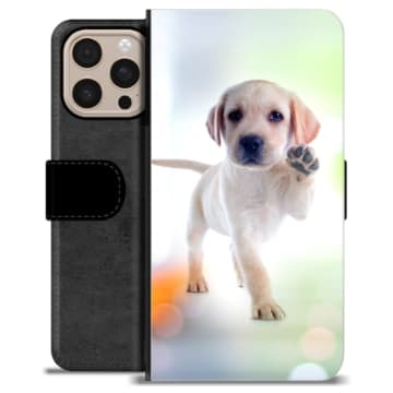 iPhone 16 Pro Max Premium Plånboksfodral - Hund Animerad