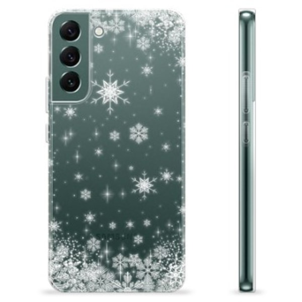 Samsung Galaxy S22+ 5G TPU-Skal - Snöflinga Animerad