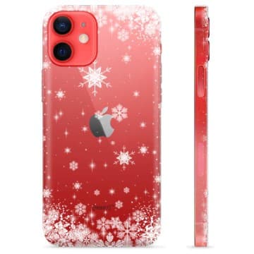 iPhone 12 mini TPU-Skal - Snöflinga Animerad