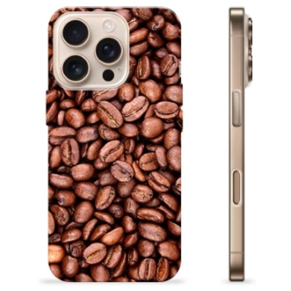 iPhone 16 Pro TPU-Skal - Kaffebönor Animerad