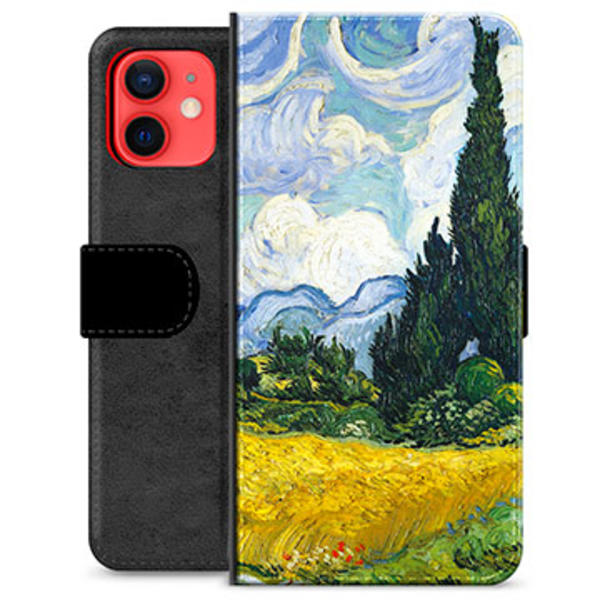 iPhone 12 mini Premium Plånboksfodral - Cypress Animerad