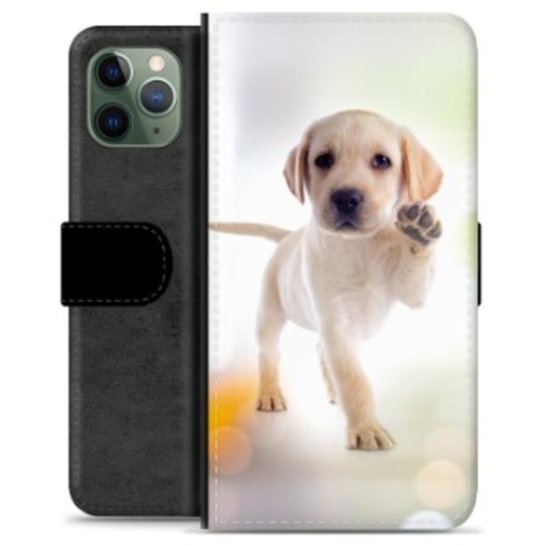 iPhone 11 Pro Premium Plånboksfodral - Hund Animerad