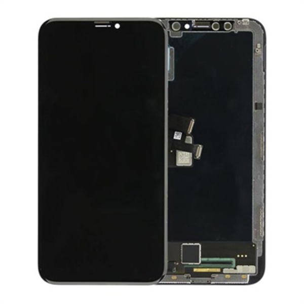 iPhone X LCD Display - Svart - Originalkvalitet Svart