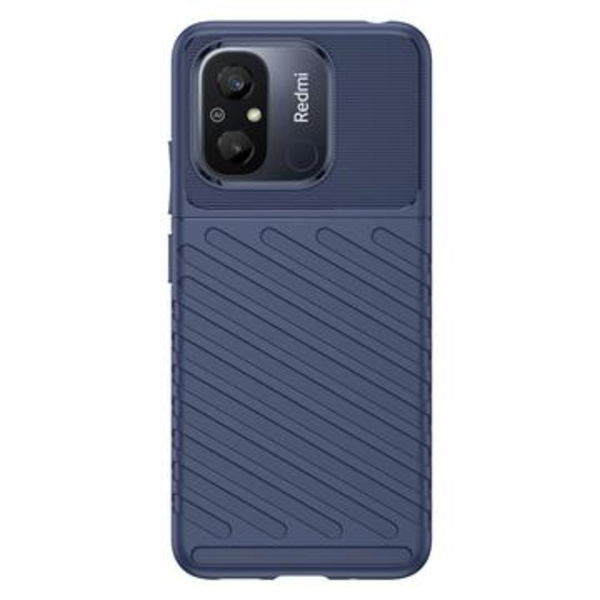 Xiaomi Redmi 12C Thunder Series TPU-skal - Blå Blå