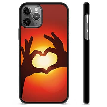 iPhone 11 Pro Max Skyddsskal - Hjärtsiluett Animerad