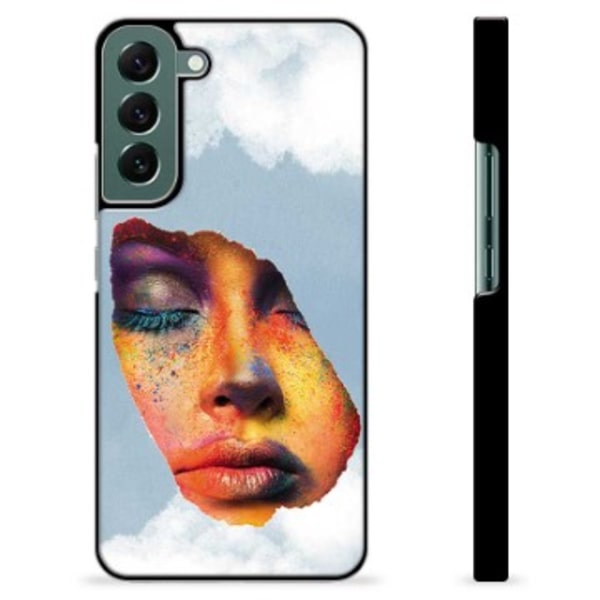 Samsung Galaxy S22+ 5G Skyddsskal - Ansiktsfärg Animerad