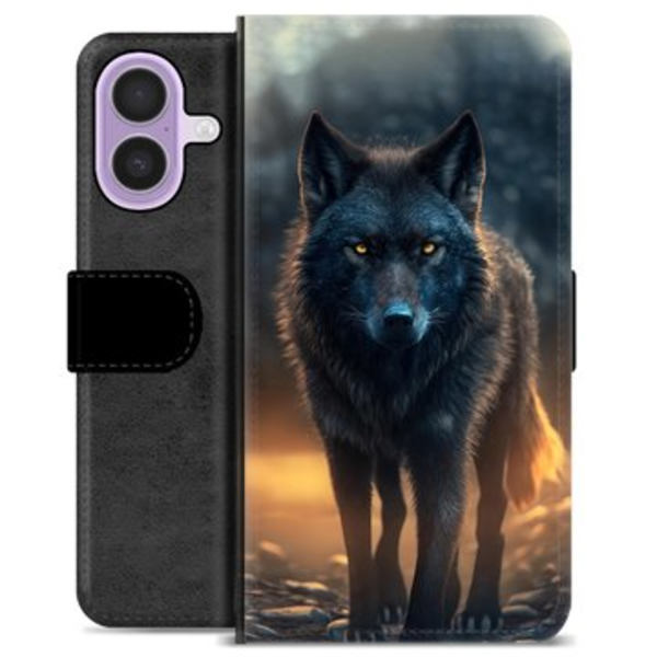 iPhone 17 Premium Plånboksfodral - Varg Animerad
