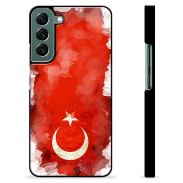 Samsung Galaxy S22+ 5G Skyddsskal - Turkisk Flagga Animerad