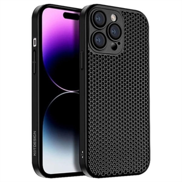 iPhone 15 Pro Max Kstdesign Icenets Series Plastskal - Svart Svart