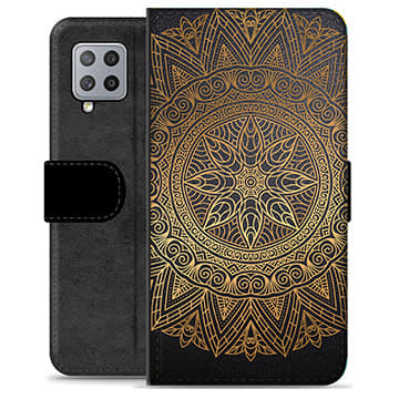 Samsung Galaxy A42 5G Premium Plånboksfodral - Mandala Animerad