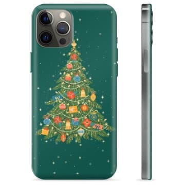 iPhone 12 Pro Max TPU-Skal - Julgran Animerad