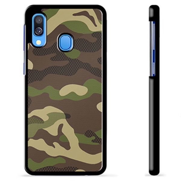 Samsung Galaxy A40 Skyddsskal - Kamouflage kamouflage