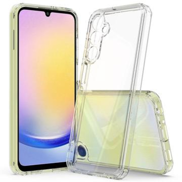 Samsung Galaxy A25 Rep-Resistant Hybridskal - Genomskinlig Genomskinlig