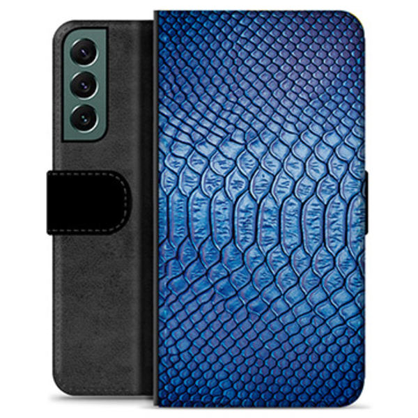 Samsung Galaxy S22+ 5G Premium Plånboksfodral - Läder Animerad