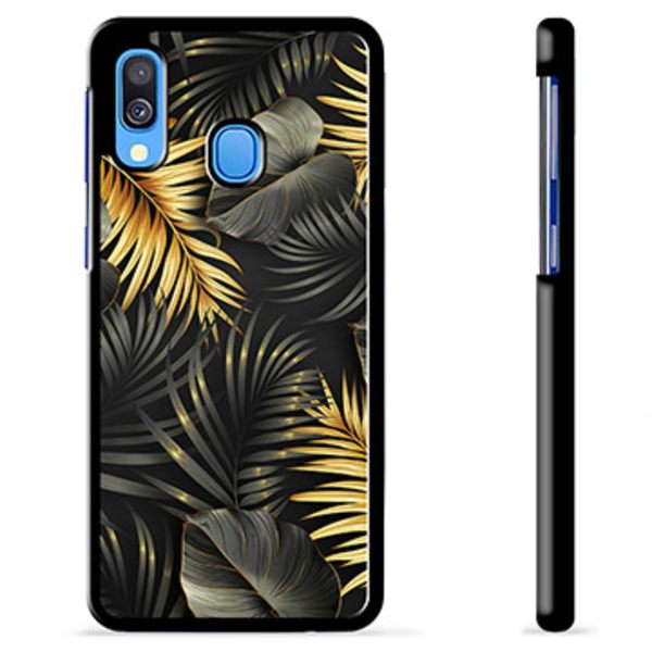 Samsung Galaxy A40 Skyddsskal - Gyllene Löv Animerad
