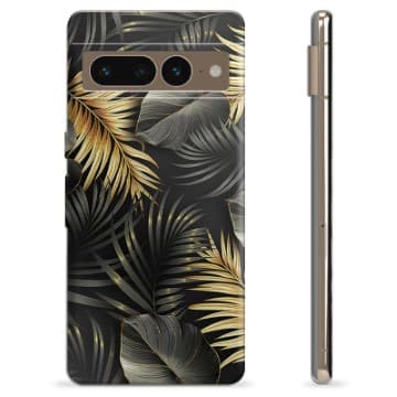 Google Pixel 7 Pro TPU-Skal - Gyllene Löv Tvåfärgad