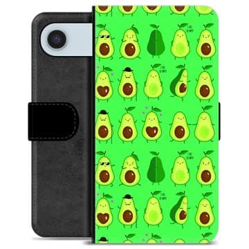 iPhone Air Premium Plånboksfodral - Avokado Mönster Animerad