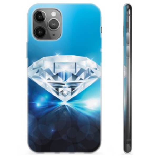 iPhone 11 Pro Max TPU-Skal - Diamant Animerad