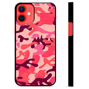 iPhone 12 mini Skyddsskal - Rosa Kamouflage kamouflage