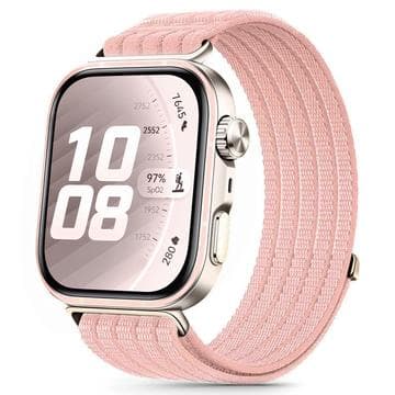 Tech-Protect nylonarmband - Huawei Watch Fit 3/4/4 Pro/5/5... Rosa