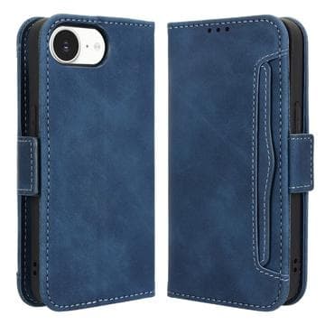 iPhone 16e/17e plånboksfodral för korthållare - Blå Blå