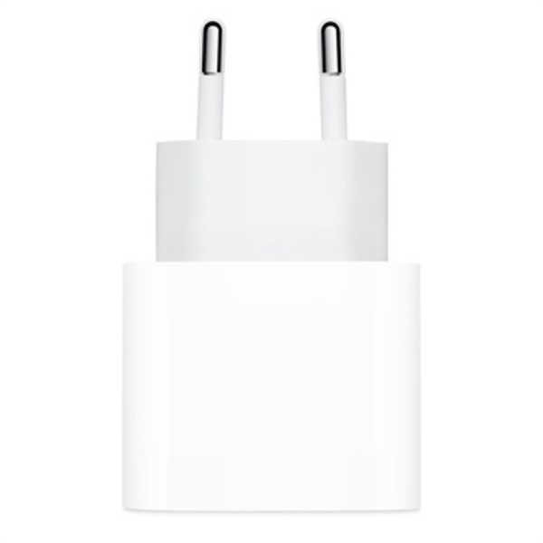 Original Apple MHJE3ZM/A USB-C Strömadapter - 20W - Vit Vit