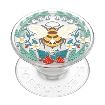 PopSockets PlantCore Expanderande Stativ & Grepp - Bee Boho Animerad