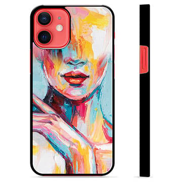 iPhone 12 mini Skyddsskal - Abstrakt Porträtt Animerad