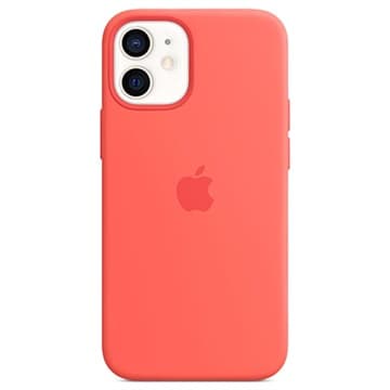 iPhone 12 Mini Apple Silikonskal med MagSafe MHKP3ZM/A -... Rosa