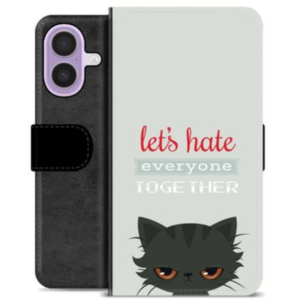 iPhone 17 Premium Plånboksfodral - Arg Katt Animerad