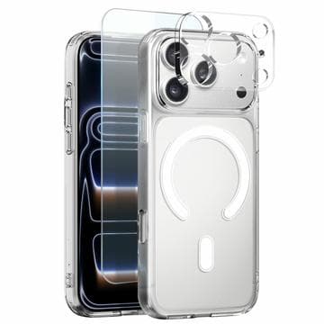 iPhone 17 Pro Max Northjo 3-i-1 skyddsset - MagSafe-... Genomskinlig