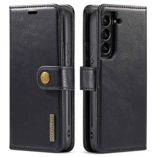 DG.Ming 2-i-1 Samsung Galaxy S23 5G Löstagbar Läder Plå... Svart