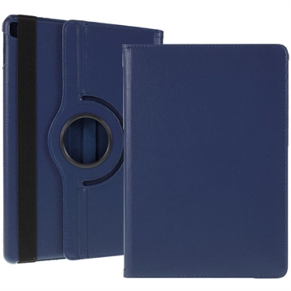 iPad 10.2 2019/2020/2021 360 Roterande Foliofodral - Mörkblå Blå