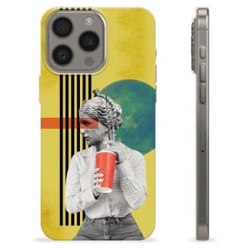 iPhone 15 Pro Max TPU-Skal - Retro Konst Animerad