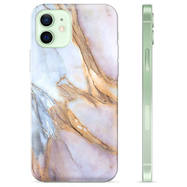 iPhone 12 TPU-Skal - Elegant Marmor Animerad