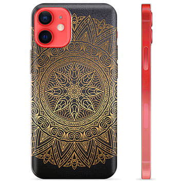 iPhone 12 mini TPU-Skal - Mandala Animerad