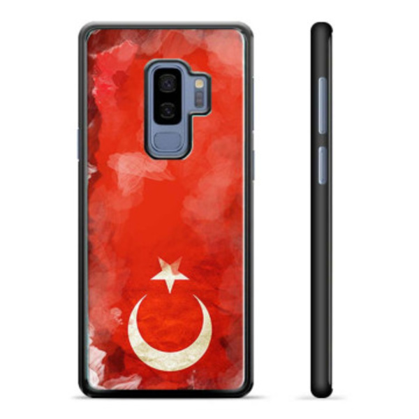 Samsung Galaxy S9+ Skyddsskal - Turkisk Flagga Animerad